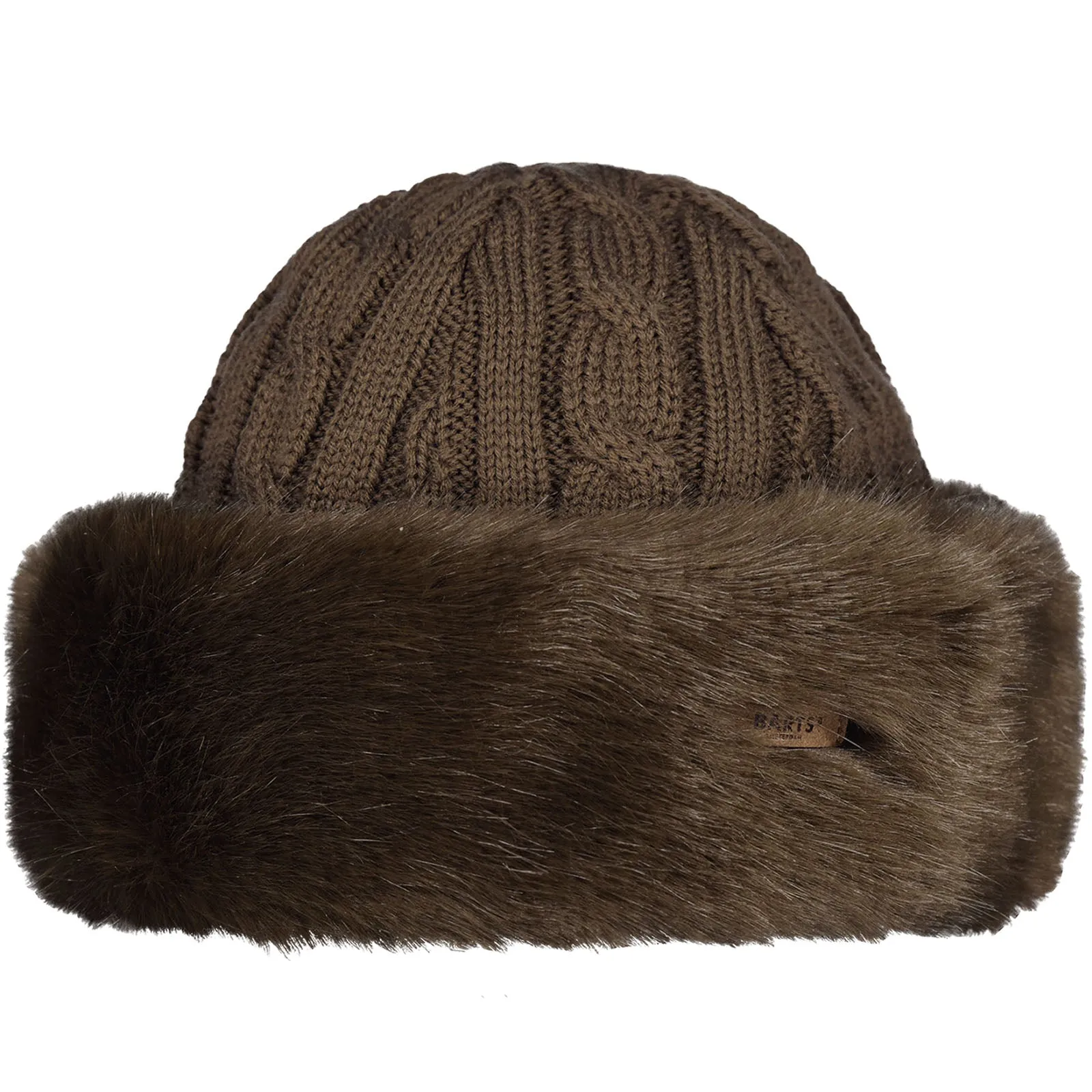 Barts Womens Fur Cable Band Hat