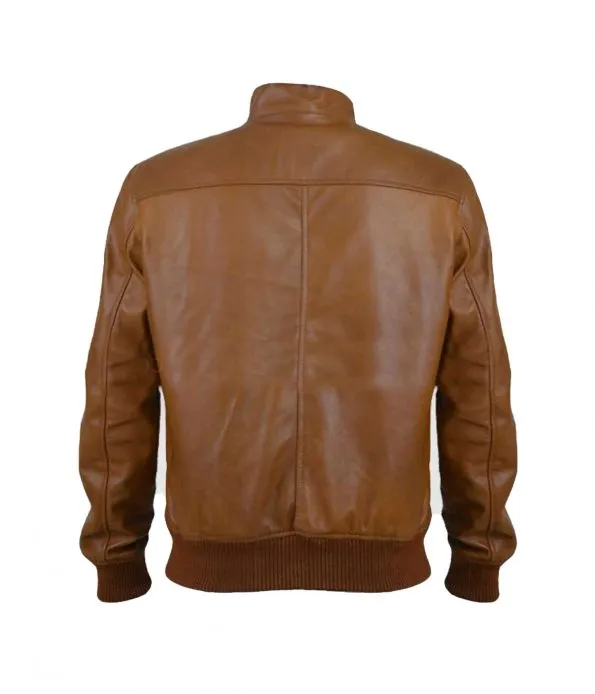 Boyd Holbrook Biker Bomber Leather Jacket