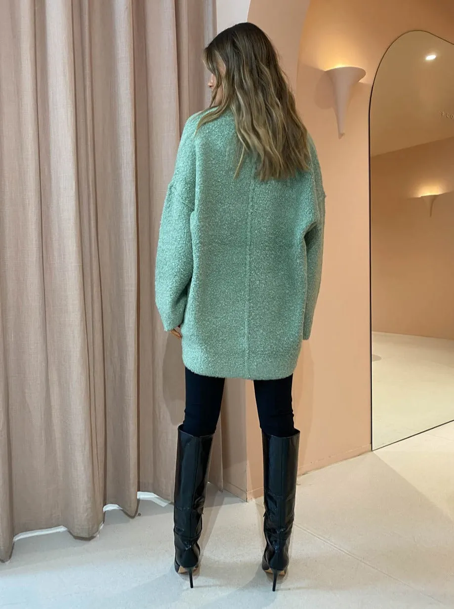 Camilla and Marc Louie Knit Sweater in Jade Green