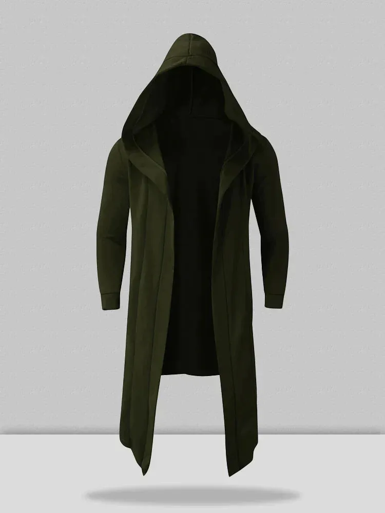 Cardigan Hooded Cape Coat