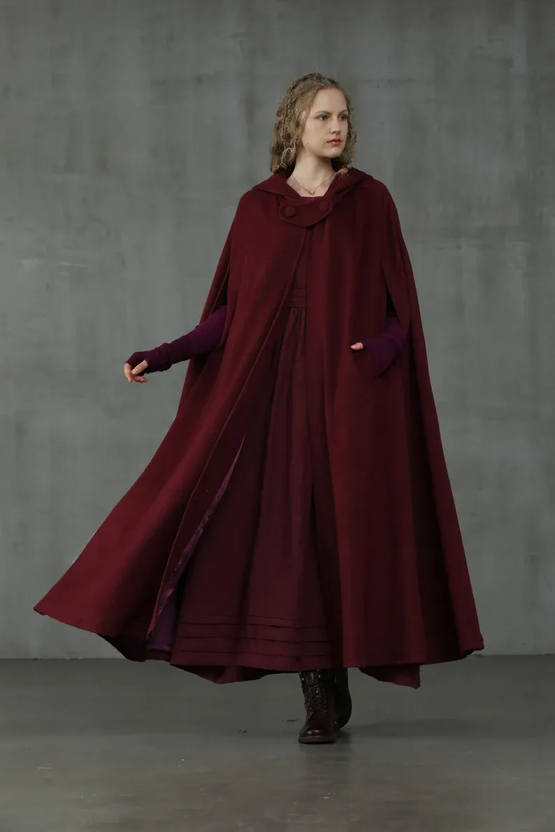 Christmas Outlander 2020 | 100% Wool Cloak Coat