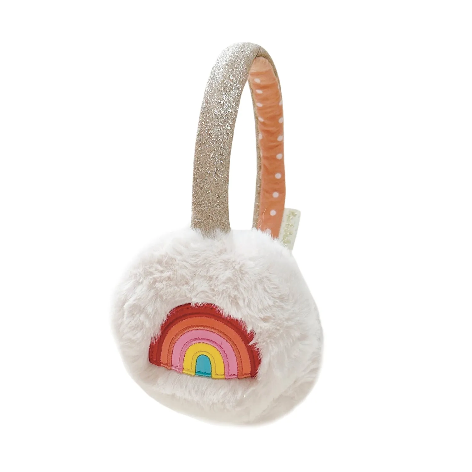 Colour Pop Rainbow Earmuffs