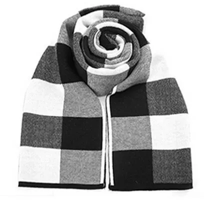 DOTAIN  WY02 Plaid Scarf for Men