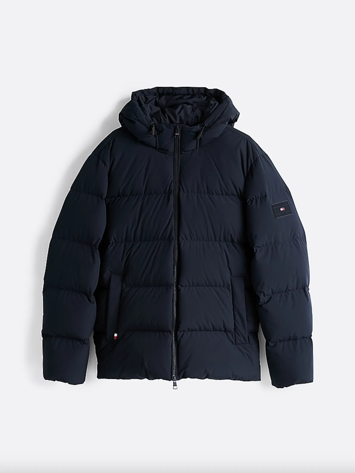 Dunjakke down hooded puffer jacket