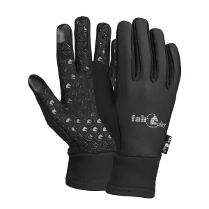 Fair Play CORTINA Winter Riding Gloves, Black