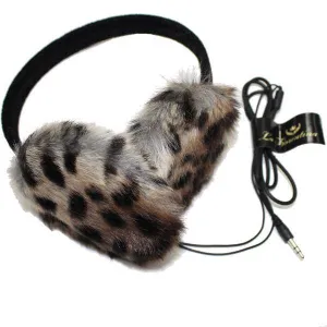 Headphone Earmuffs - Grey/Brown