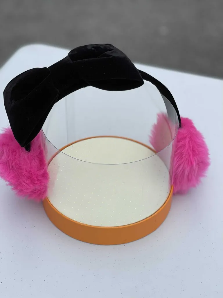 Kate Spade Faux Fur Earmuffs O/S