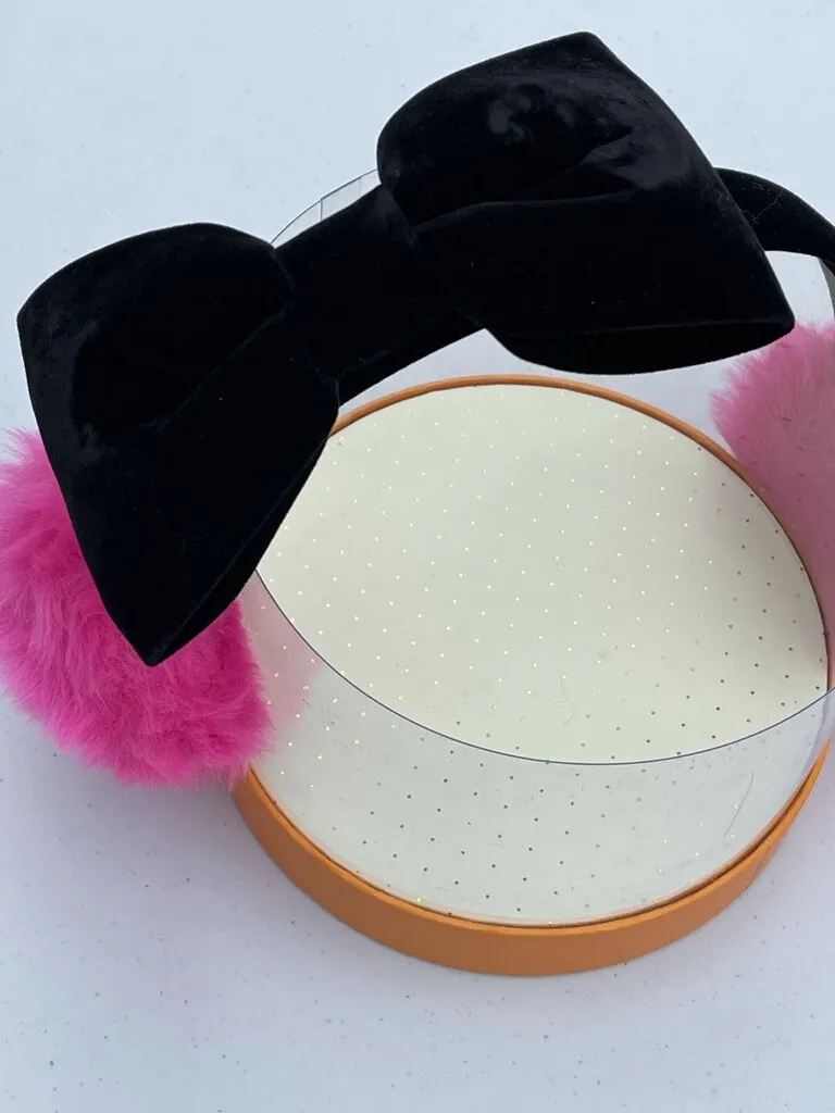 Kate Spade Faux Fur Earmuffs O/S