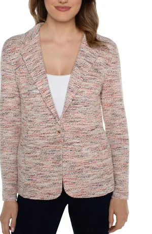 Liverpool Fitted Blazer Lava Flow Boucle