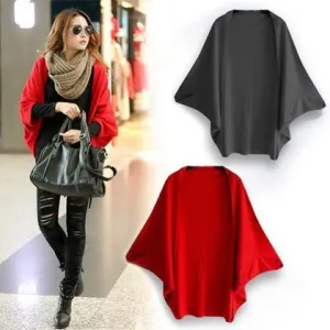 Long Cardigan Cape Coat