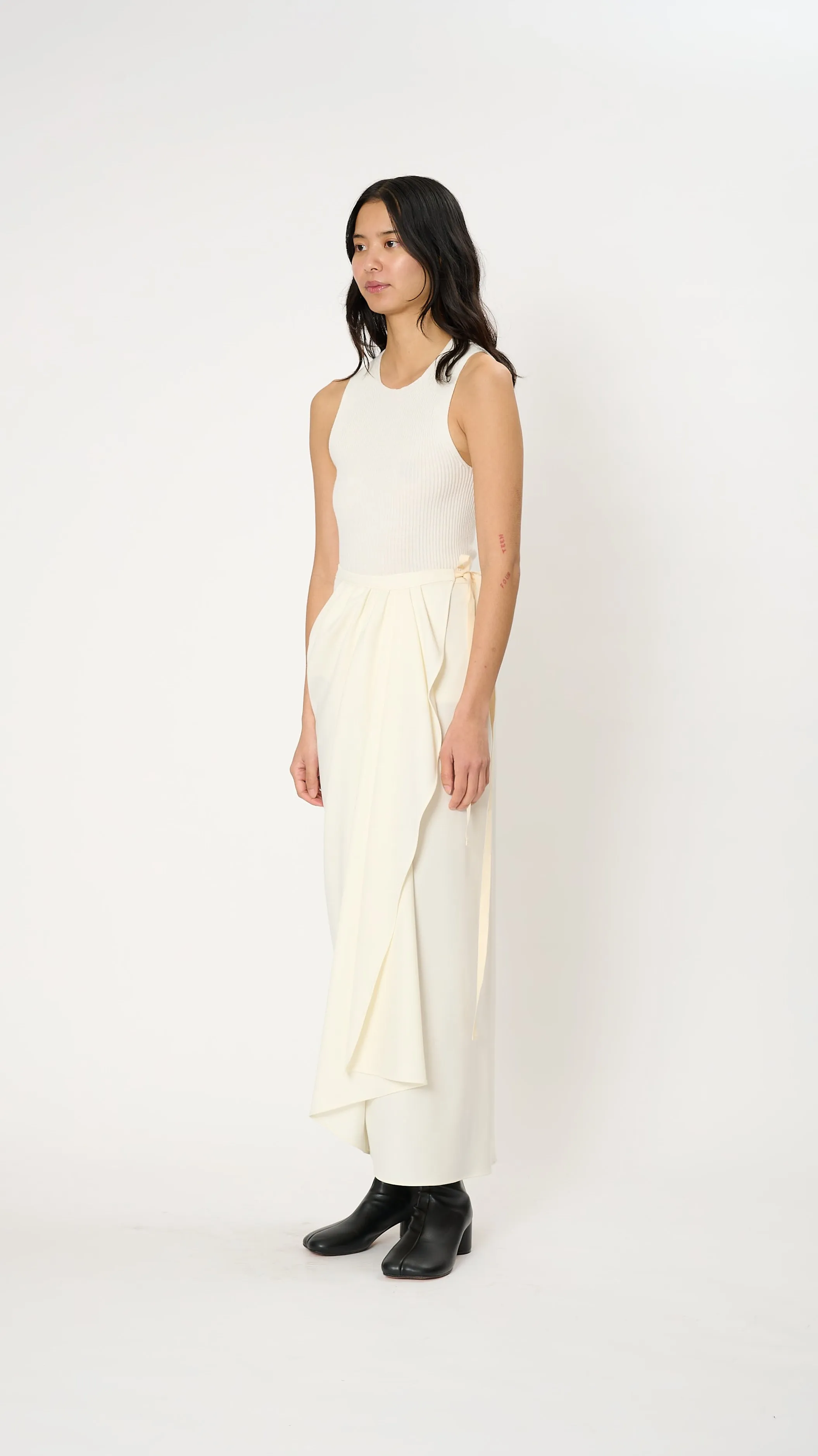 Long Skirt in Off-White