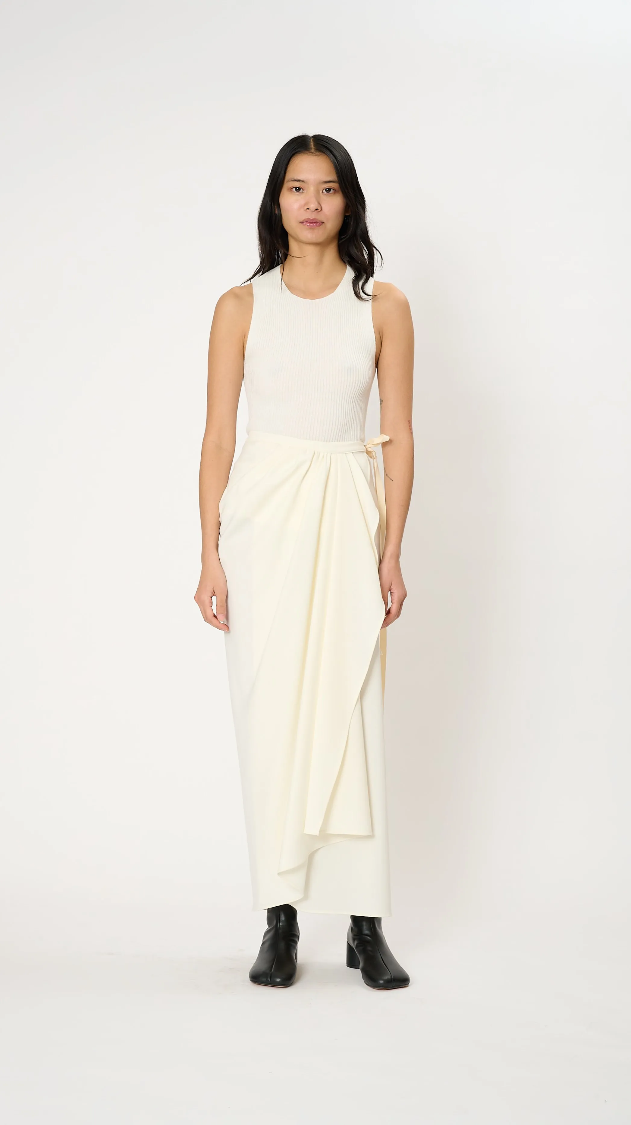 Long Skirt in Off-White