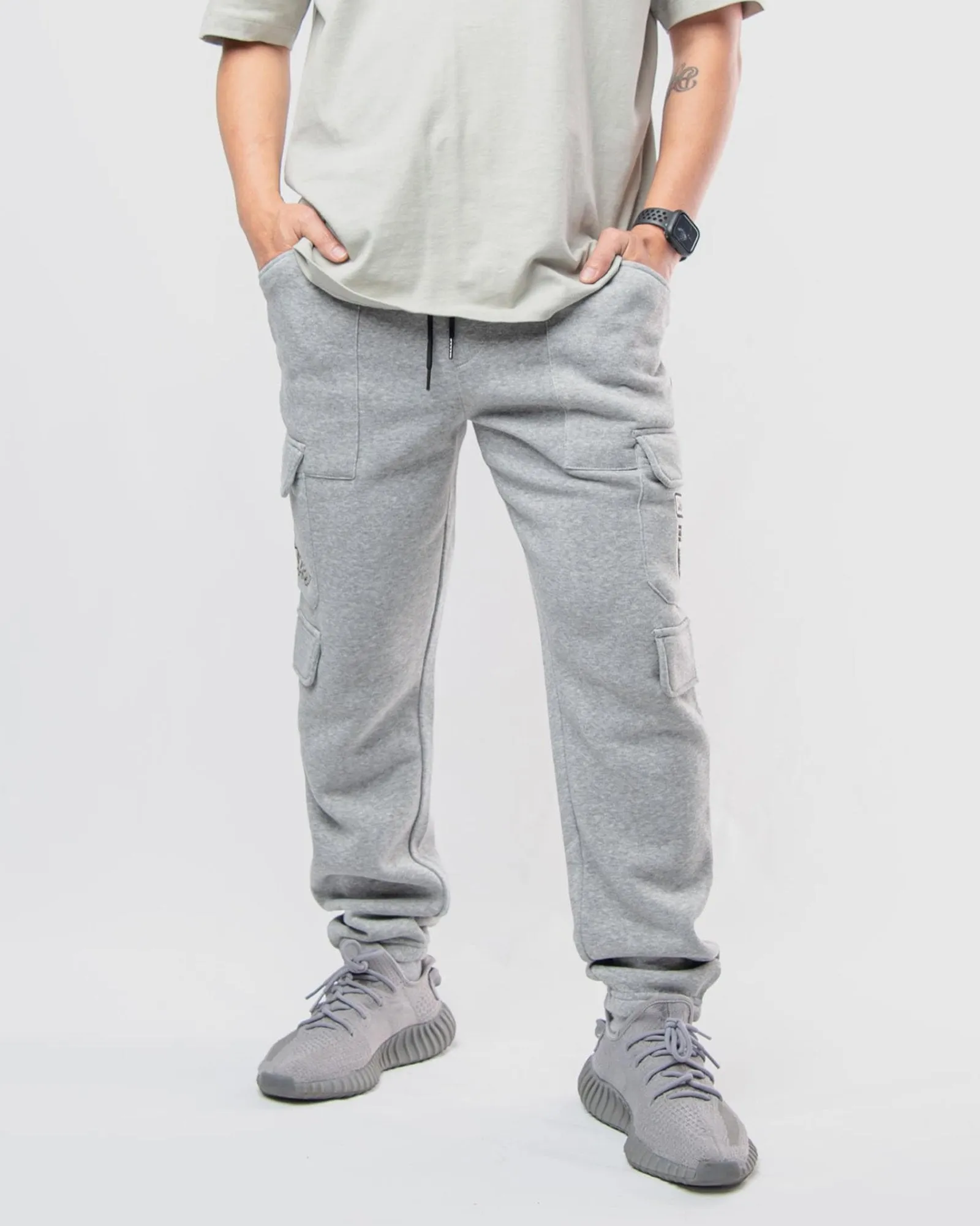 MEN'S GEDALIAH FLEECE CARGO JOGGERS