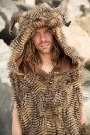 Men's Horned Cape "Minotaur"