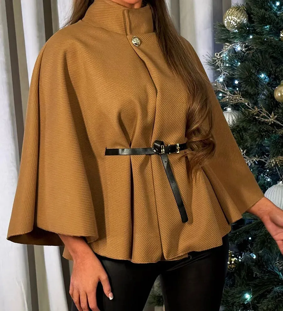 Nadine Stunning Belted Cape