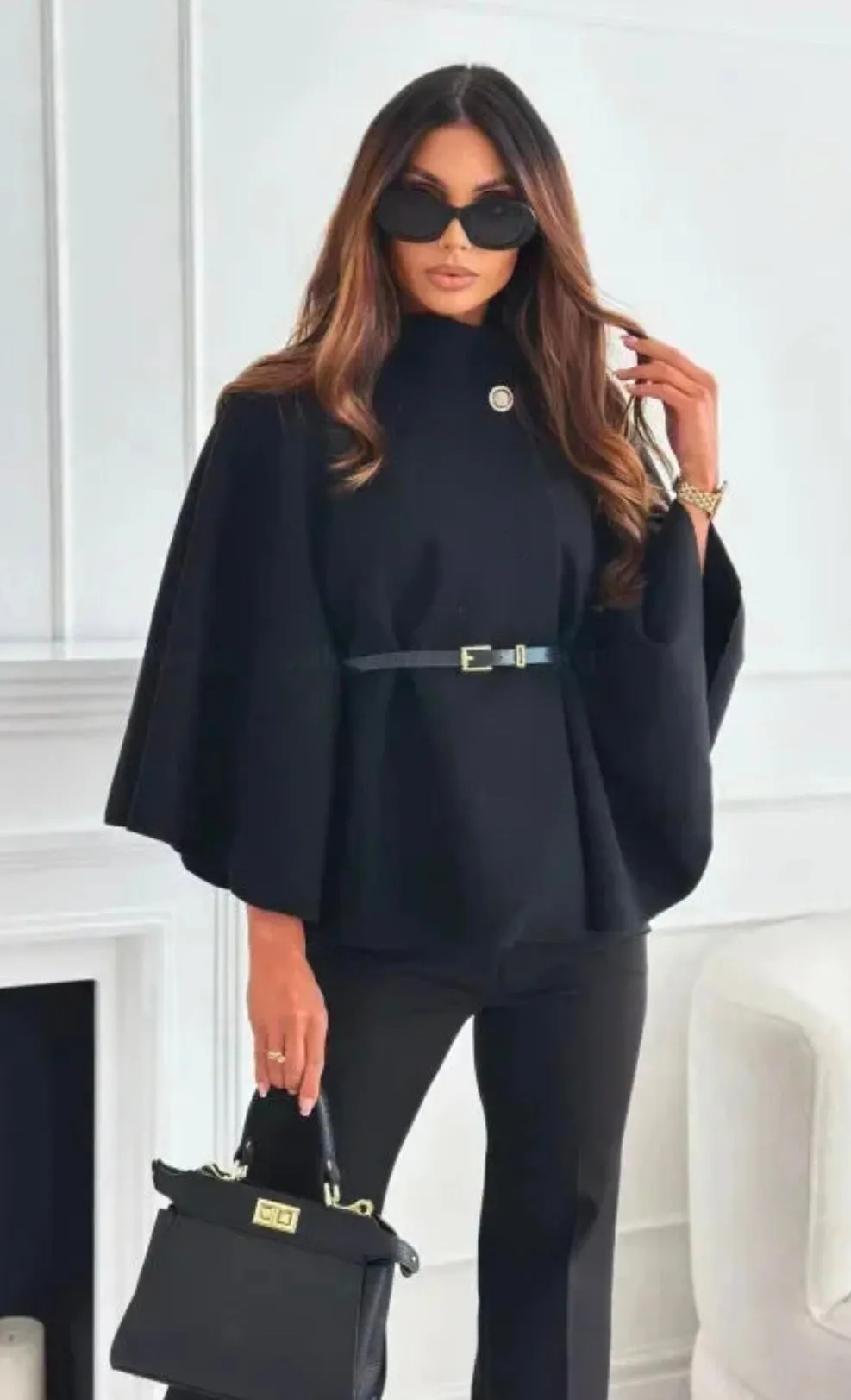 Nadine Stunning Belted Cape