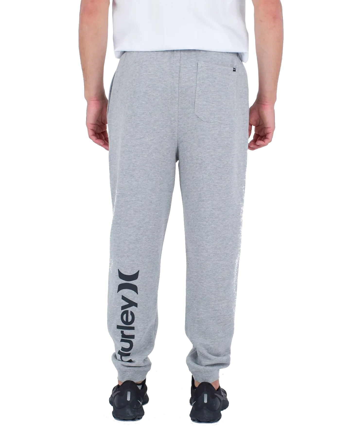 One & Only Fleece Joggers in Dark Heather Grey