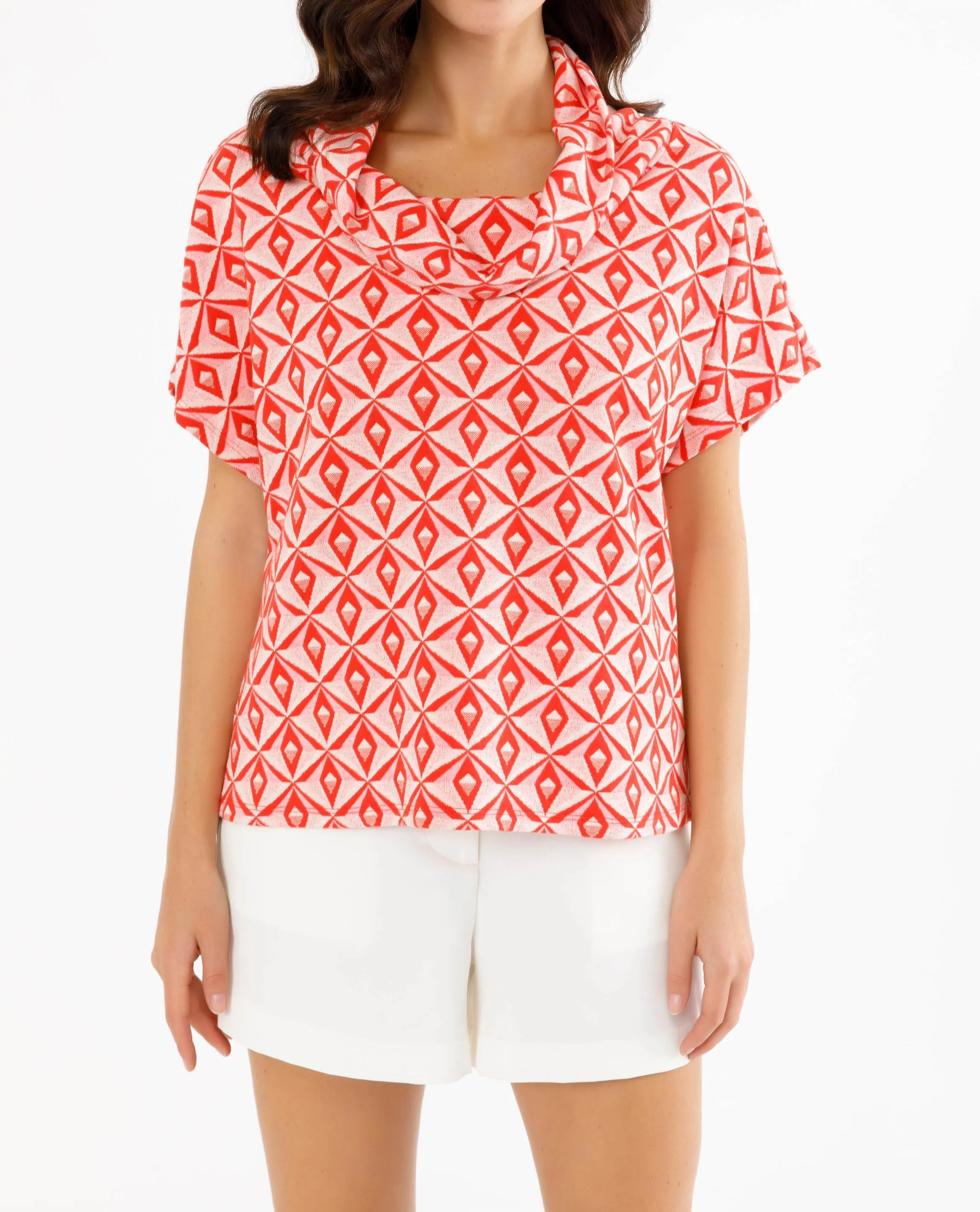 Retro Short Sleeve Cowl