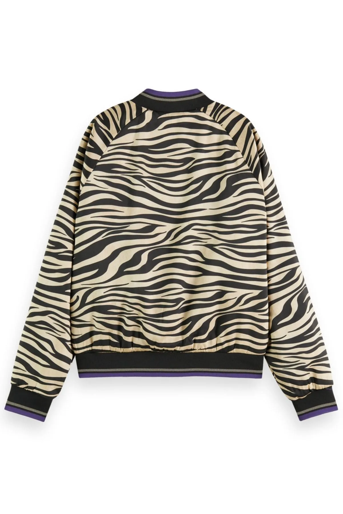 REVERSIBLE PRINTED BOMBER TIGER