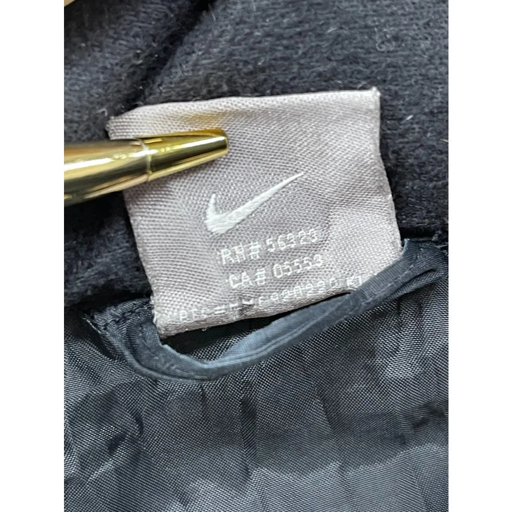 Vintage 2000's Nike Quilted Spellout Patch Down Puffer Jacket