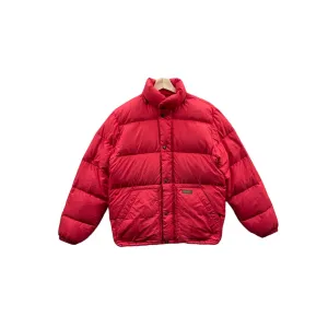 Vintage Ralph Lauren Polo RL & Co Men's Red Down Puffer Jacket