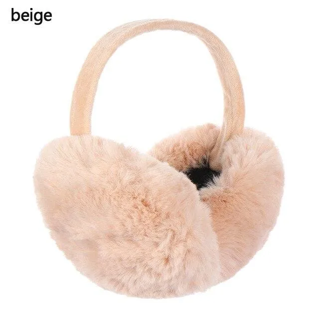 Warm Foldable Plush Earmuffs DC354