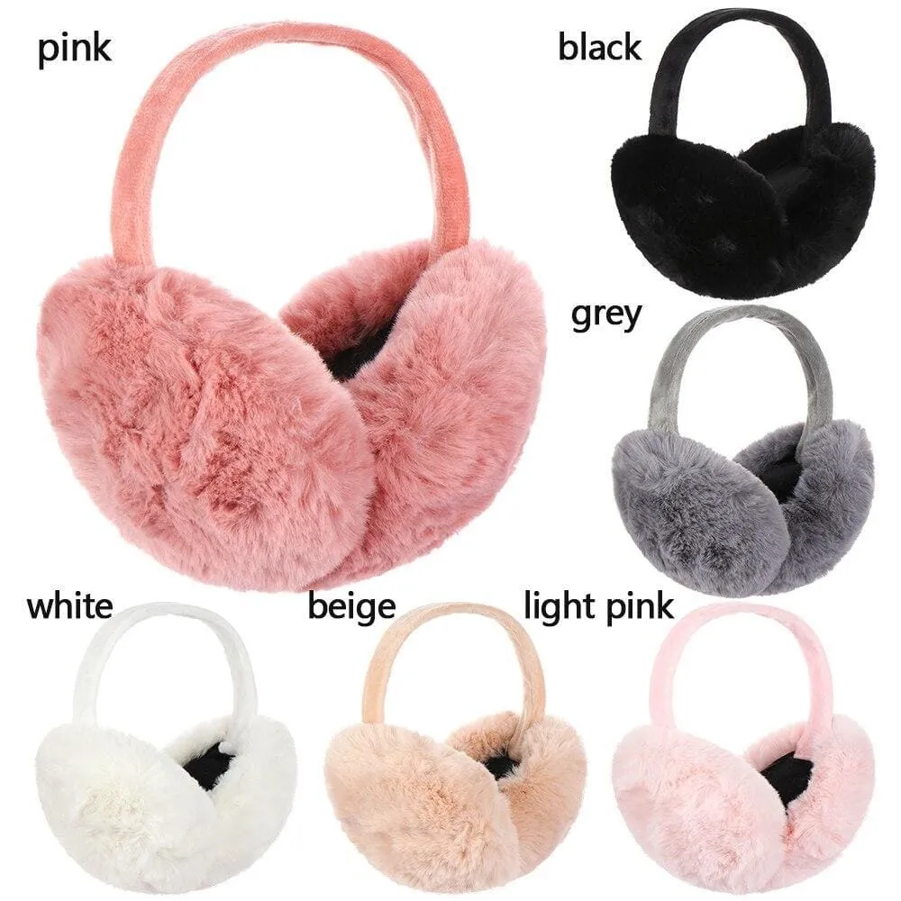 Warm Foldable Plush Earmuffs DC354