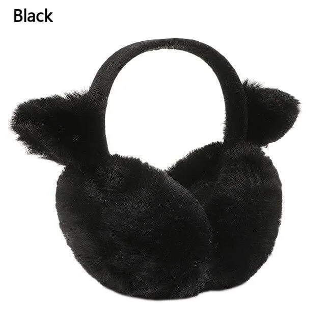 Warm Foldable Plush Earmuffs DC354