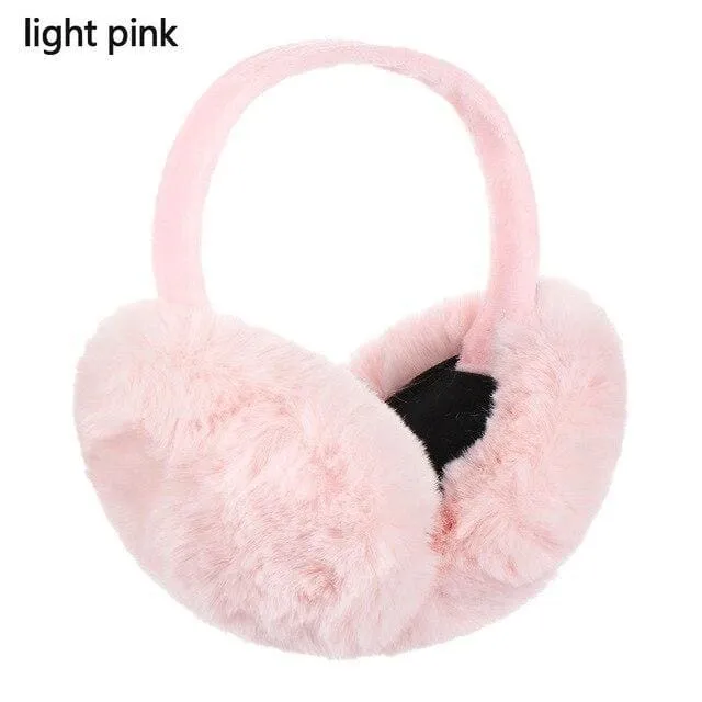 Warm Foldable Plush Earmuffs DC354