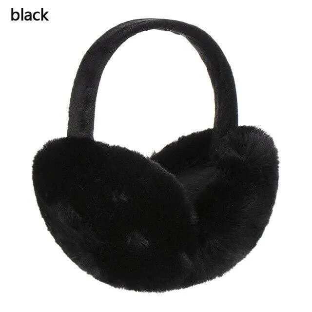 Warm Foldable Plush Earmuffs DC354