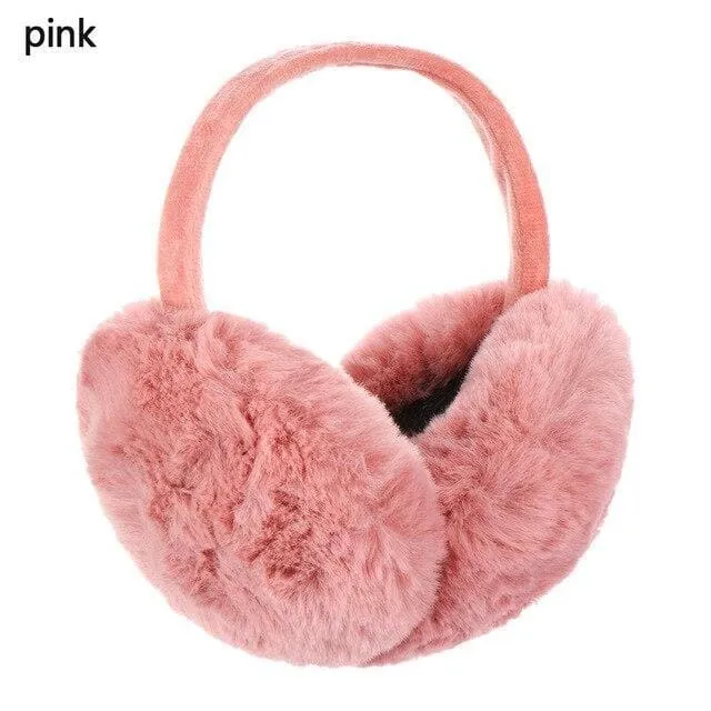 Warm Foldable Plush Earmuffs DC354