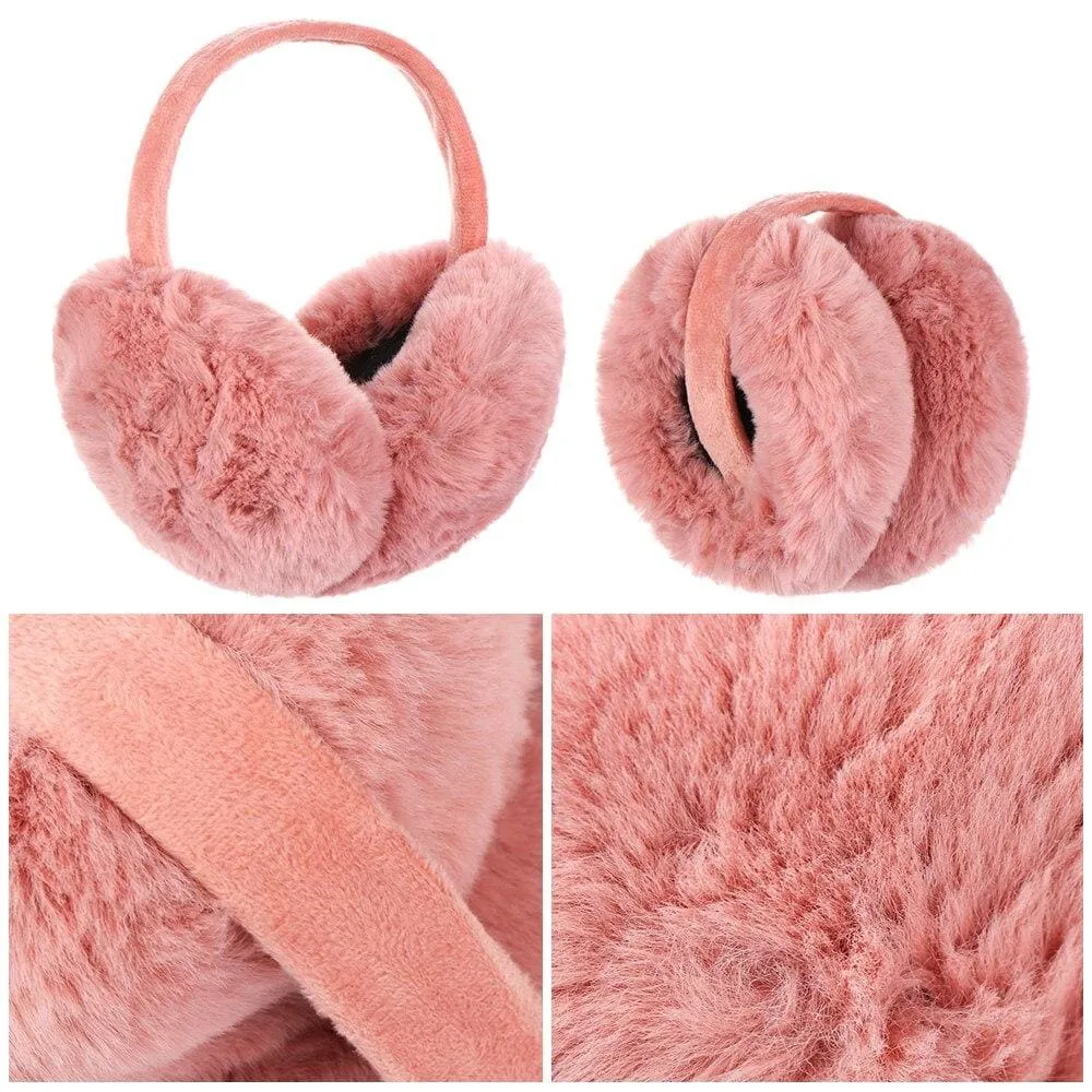 Warm Foldable Plush Earmuffs DC354