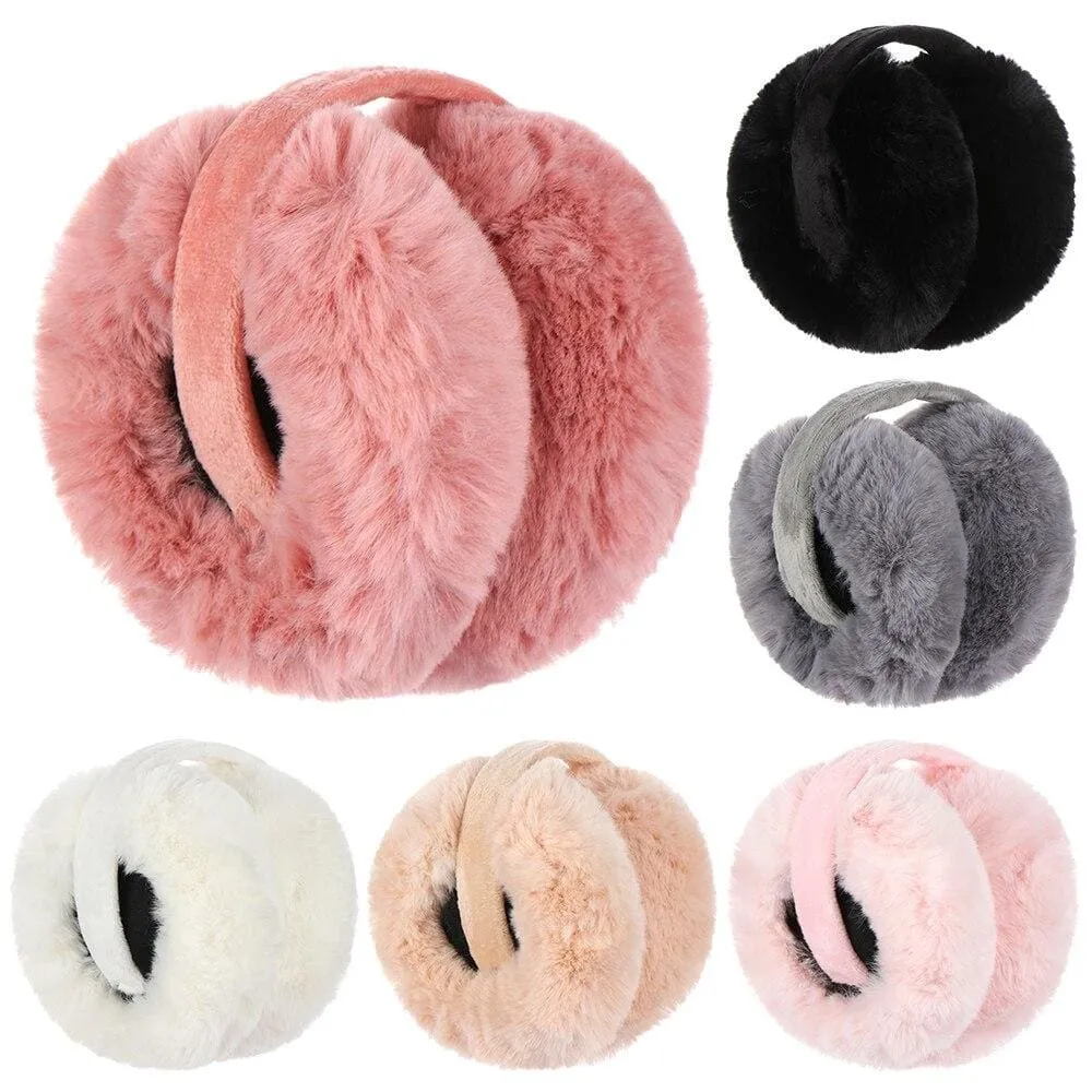 Warm Foldable Plush Earmuffs DC354