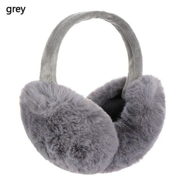 Warm Foldable Plush Earmuffs DC354