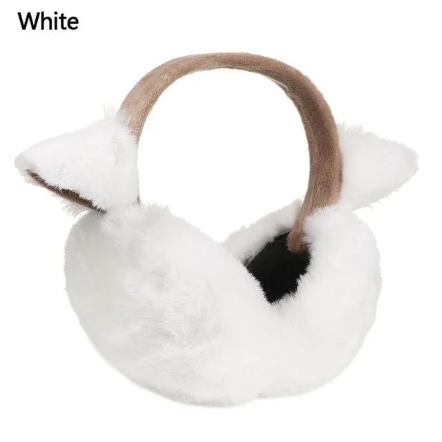 Warm Foldable Plush Earmuffs DC354